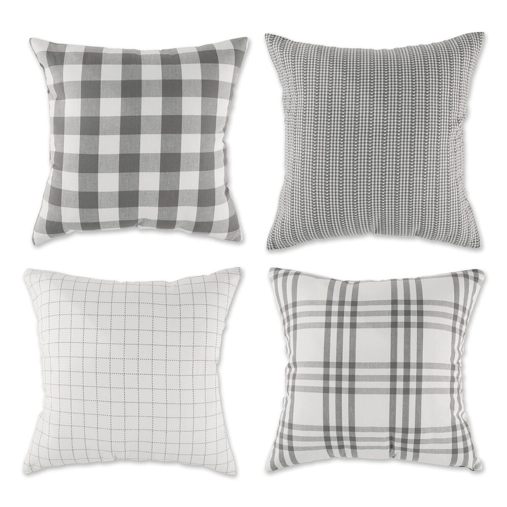 2797 Decorative Square Throw Pillow Cushion Cover Set Hidden Zipper